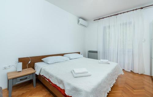 Katil atau katil-katil dalam bilik di Casa Oliva in Klostar