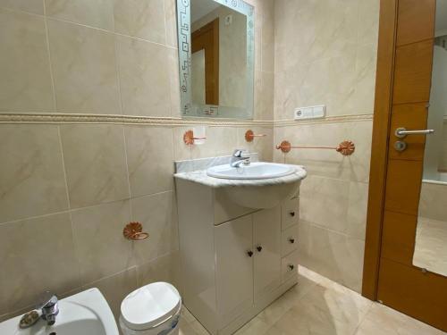 Koupelna v ubytování Apartamento ANA Mar de Denia