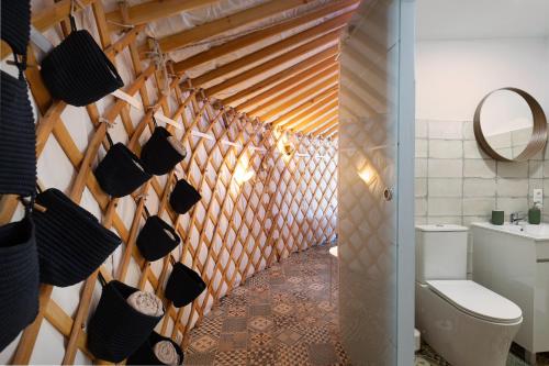 Koupelna v ubytování Finca Feliz Andaluz