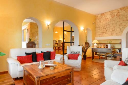 ห้องอาหารหรือที่รับประทานอาหารของ Villa Cana Clara