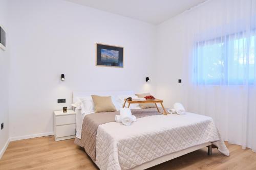 Postel nebo postele na pokoji v ubytování Holiday home South cliff