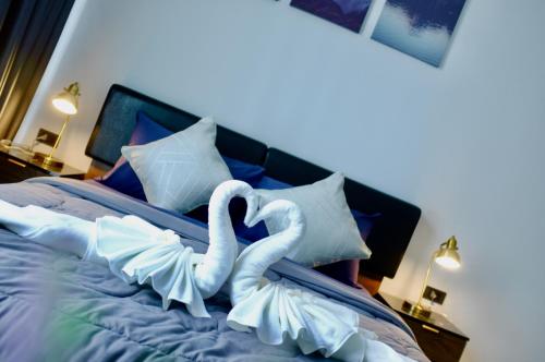 Postel nebo postele na pokoji v ubytování Casa Dell Amore Ao Nang Krabi
