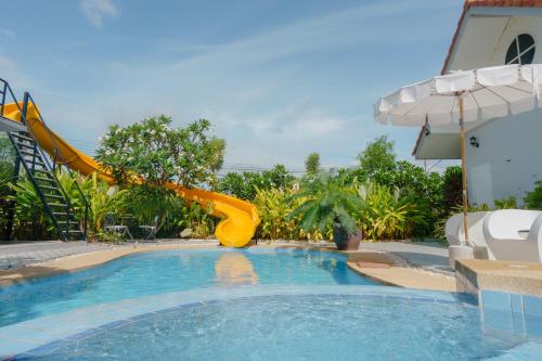 Πισίνα στο ή κοντά στο Baan Kiang Lay Phu View Private Pool Villa in Central Hua Hin