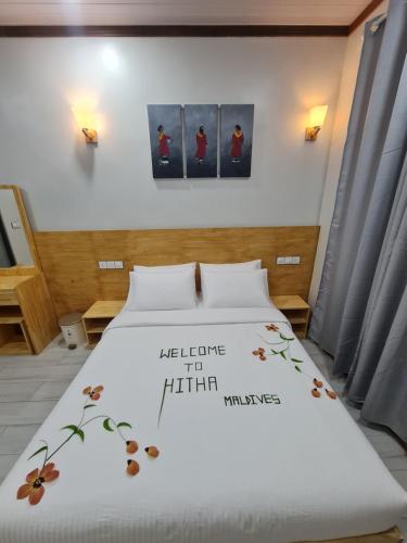 Postel nebo postele na pokoji v ubytování Hitha Maldives - Omadhoo