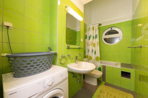 Ένα μπάνιο στο lux apartment