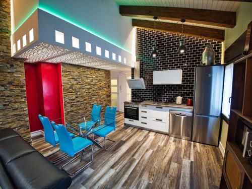 Kuchyň nebo kuchyňský kout v ubytování Apartamentos Valle de Ordesa-Torla