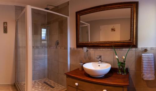 Et badeværelse på Tortelduif Cottage