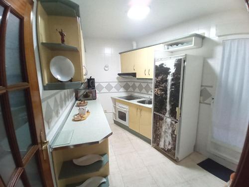 Kuchyň nebo kuchyňský kout v ubytování MI RINCON Vivienda Completa