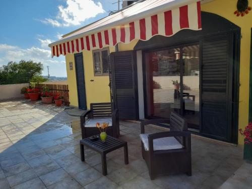 A balcony or terrace at TROPEA BIANCA