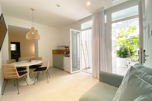 Η κουζίνα ή μικρή κουζίνα στο Alzocaire Hostal Boutique