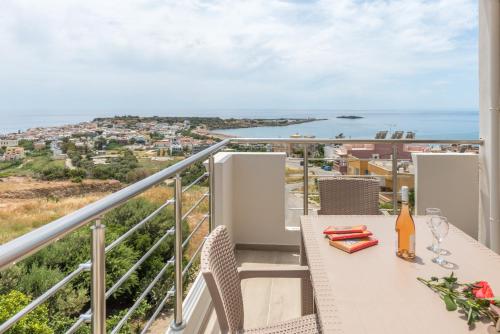 Balkón nebo terasa v ubytování Allview apartments