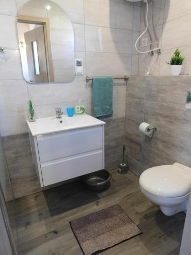 Ένα μπάνιο στο Domki letniskowe Oaza 2