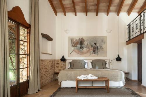 Ruang duduk di Agroturismo Son Fogueró - Adults Only