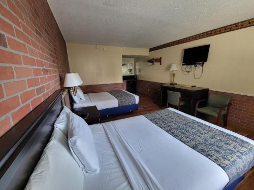 Letto o letti in una camera di Eldorado Atlantic City Beach Block