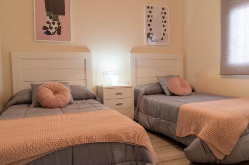 Katil atau katil-katil dalam bilik di Casa Eulalia