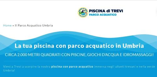 a screenshot of the psina pspa panapaapaapaapaapa webpage at Il Panorama di Trevi in Trevi