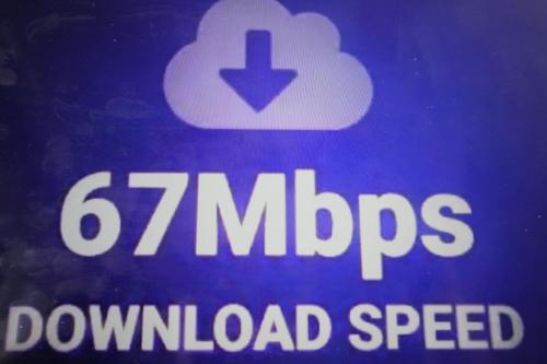 a close up of a sign that saysdownsound speed at Wardicott in Back