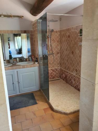 Ванная комната в Villa L'Estagniol