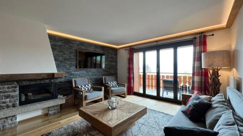 Zona de estar de Zenith Views by Villars Luxury