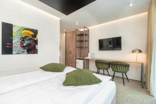 Posteľ alebo postele v izbe v ubytovaní Axel Baltic Jacuzzi & Sauna ADULTS ONLY