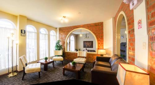 Posezení v ubytování Hotel Carmel