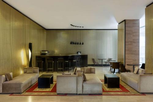 Posezení v ubytování Radisson Blu Hotel N'Djamena
