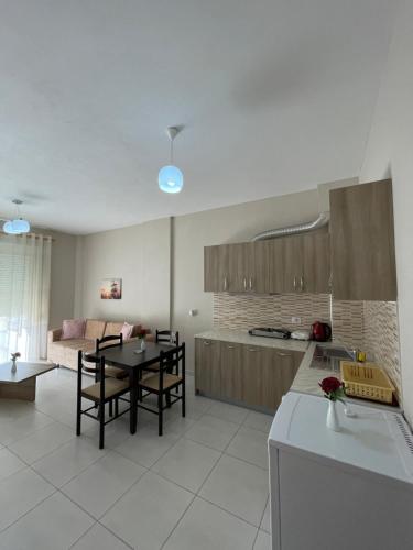 Dapur atau dapur kecil di Teo Apartaments