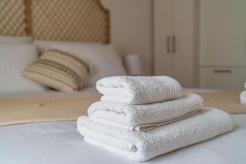 Katil atau katil-katil dalam bilik di Apartment Marmoris