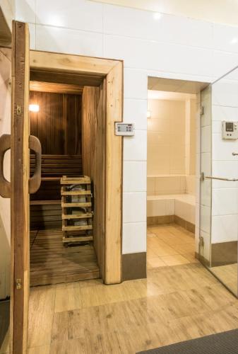an open door to a room with a tub at Verona Hotel and Conference Center in Ruiru