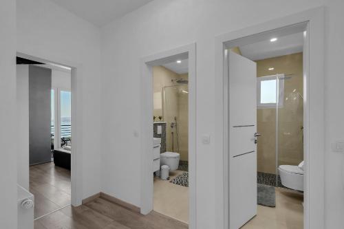 Koupelna v ubytování Apartment Apricus