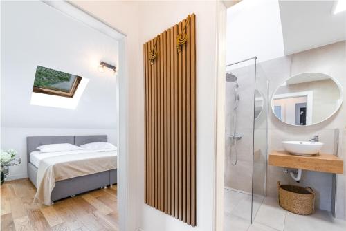 Vonios kambarys apgyvendinimo įstaigoje Aria Suite & SPA Dubrovnik