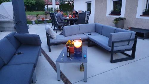 Un lugar para sentarse en Chalet-Beskydy