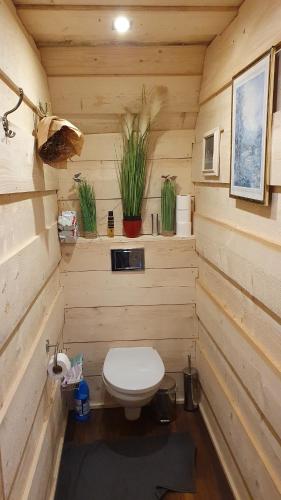 Phòng tắm tại Chalet-Beskydy