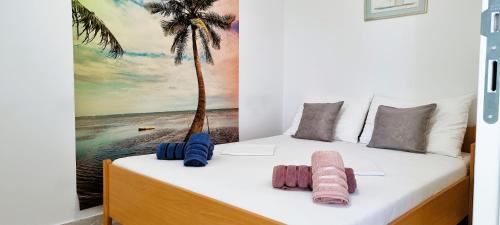 Postel nebo postele na pokoji v ubytování Apartment Tonci