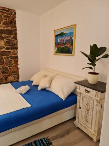 Posteľ alebo postele v izbe v ubytovaní Rustic