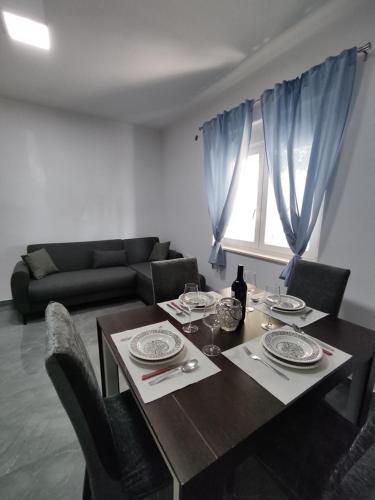 Posezení v ubytování Apartman Lu