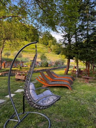 A garden outside Agriturismo I Prati di Venere