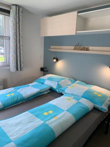 Postel nebo postele na pokoji v ubytování Chalet Max II