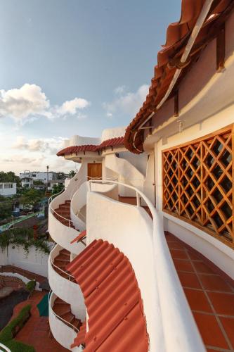 Un balcón o terraza de Hotel Mainao