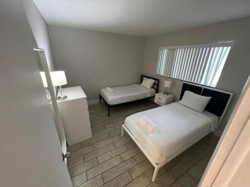 Designer River View Apartmentsにあるベッド