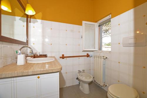 Kylpyhuone majoituspaikassa Chalet Vignarola