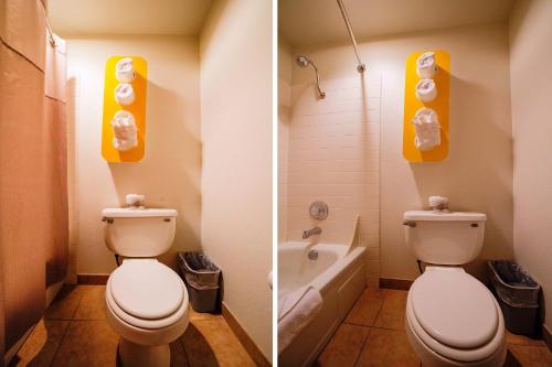 Bilik mandi di OYO Hotel Hermiston OR, Downtown