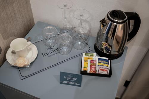 Kemudahan buat kopi dan teh di Incanto B&B Cefalù