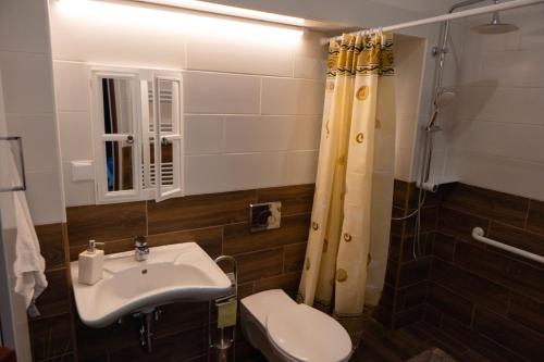 Kúpeľňa v ubytovaní Pontyhalász Vendégház