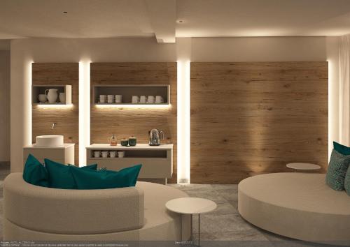 Posezení v ubytování Hotel Al Cervo