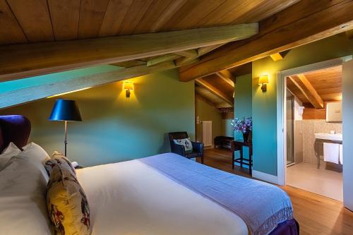 Postel nebo postele na pokoji v ubytování Fiori e Frutti Agriresort