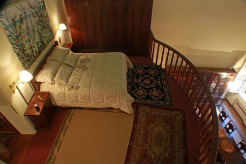 سرير أو أسرّة في غرفة في Apartment Alma Music