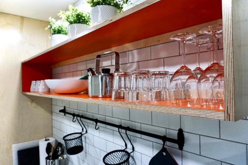 Una cocina o cocineta en Morel Executive Suites