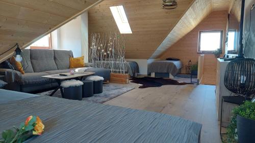 Ruang duduk di APARTMáN POD SMRČINOU