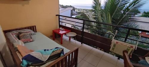 Balkón nebo terasa v ubytování hauts vallons appartement full équipé 3 chambres